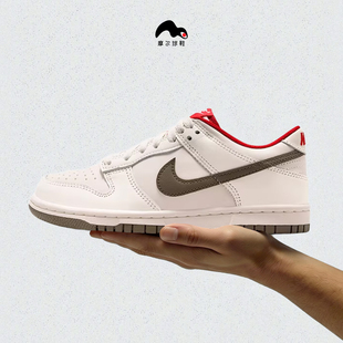 耐克 NIKE DUNK LOW BG大童运动休闲板鞋CW1590-100
