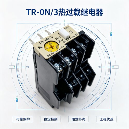 热继电器TR-ON/39A过载缺相保护