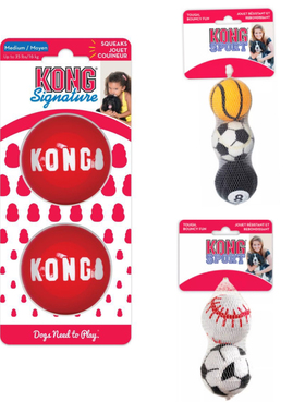 KONG宠物狗狗弹力玩具球巡回互动解闷幼犬金毛解闷啃咬训练可浮水