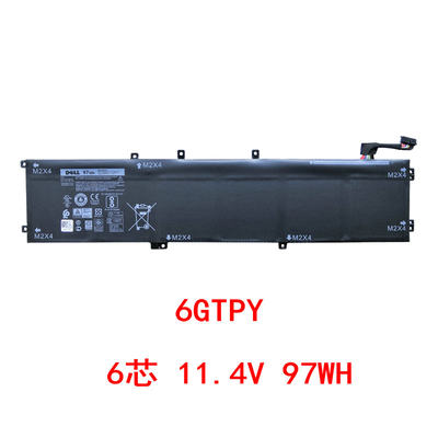 适用戴尔 Precision 5510 5520 5530 5540 6GTPY 97WH 笔记本电池