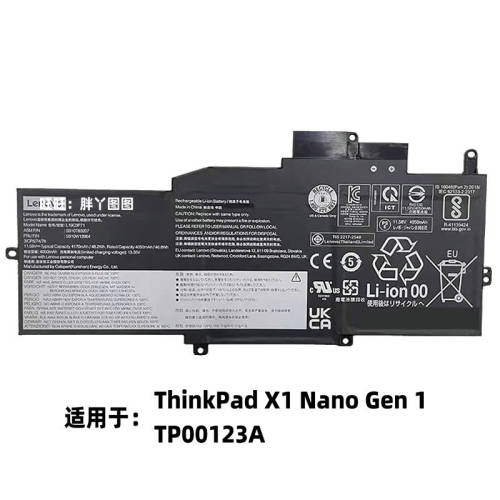 适用联想 X1 Nano Gen1 TP00123A L19C3P71 L19M3P73/72电池