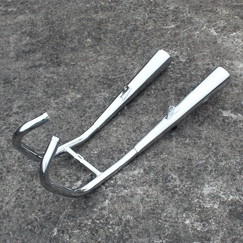 双缸本田王CBT125摩托车排气管