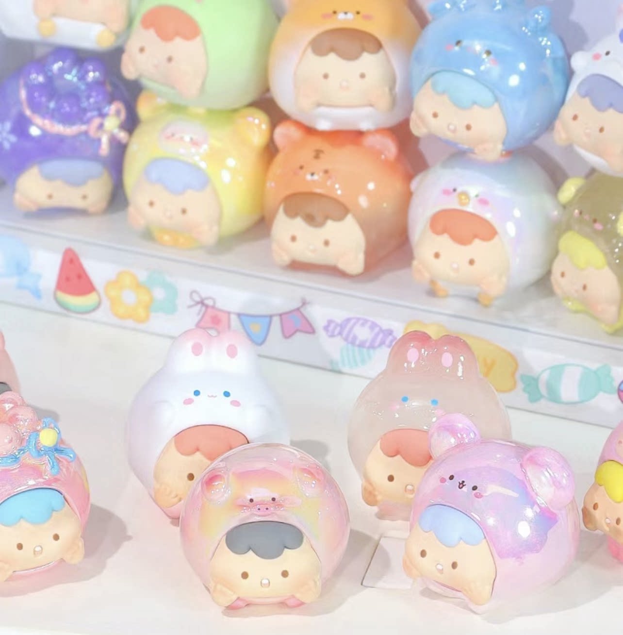 现货包邮 十二星座崽崽迷你盲袋萌粒潮玩手办可爱摆件送人礼物