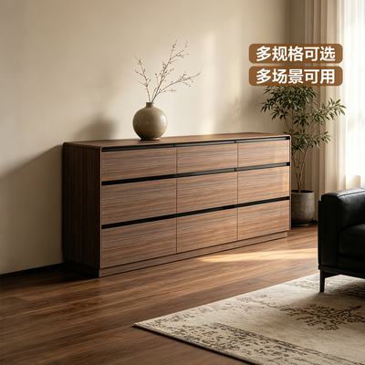 红苹果家具九斗柜现代家用玄关柜