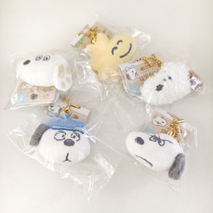 日本采购snoopy史努比奥拉夫可爱头像挂件 现货