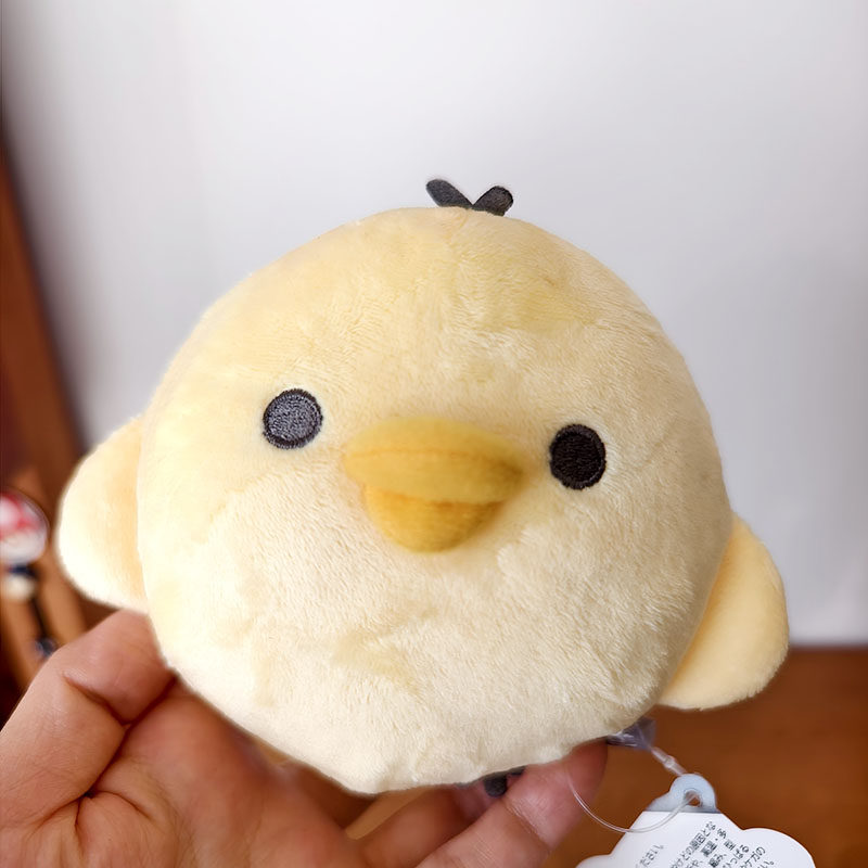 正版san-x轻松熊小黄鸡可爱玩偶