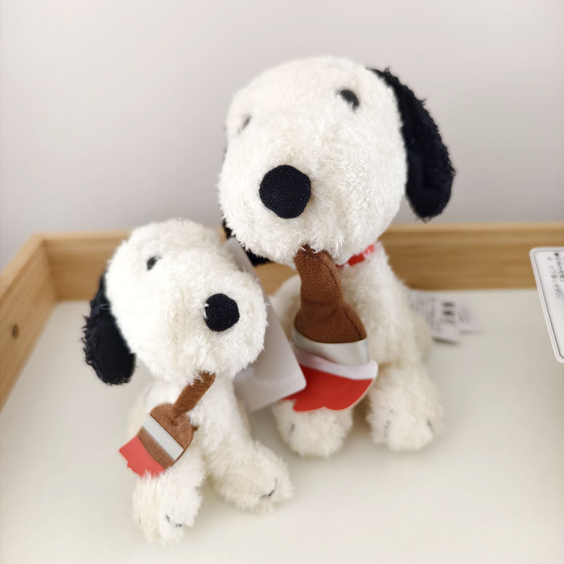 日本snoopy75周年涂鸦挂件玩偶