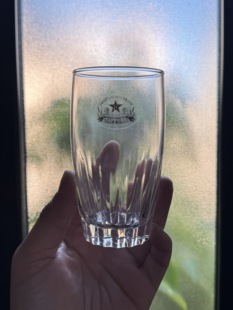 日本 sapporo 札啤酒水杯玻璃杯啤酒杯全新带原装盒