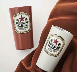 日本原装进口赤星限定版保温杯，三宝樂，sapporo