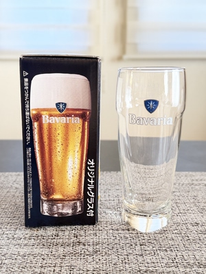 现货实拍全新带原装盒荷兰Bavaria原厂啤酒杯日本限定皮尔森拉格