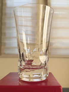 日本现货全新带原装盒Baccarat巴卡拉水晶杯啤酒杯水杯大号直饮杯