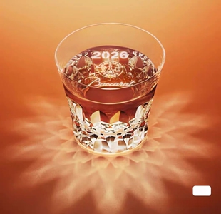 全新现货日本直发Baccarat巴卡拉2026年Dahlia大丽花水晶杯