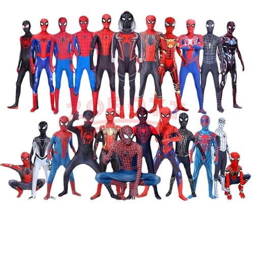 钢铁蜘蛛侠衣服儿童套装战衣男孩