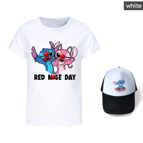 史迪奇衣服男童短袖T恤女童夏装