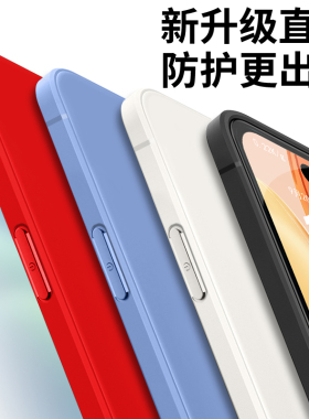 适用OPPOReno手机壳PCKM00新款Reno2液态硅胶PCAM00全包防摔Reno2z保护套超薄男女高级感简约磨砂软壳直边