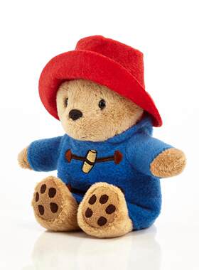 帕丁顿熊英国正版毛绒玩偶玩具小号熊熊可爱玩偶礼物Paddington
