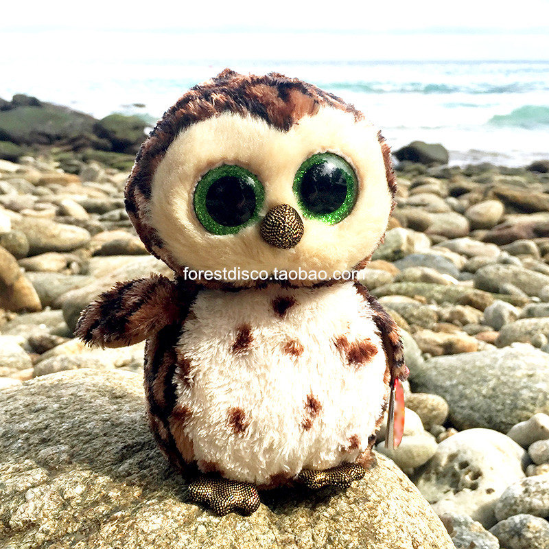 猫头鹰大眼睛摆件儿童公仔玩偶