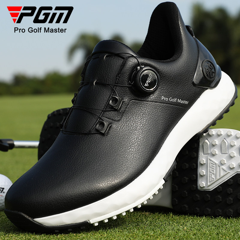 PGM 高尔夫鞋男款运动球鞋宽版缓震旋钮鞋带防水防滑休闲增高鞋,运动/瑜伽/健身/球迷用品,高尔夫鞋,淘宝优惠券,粉丝福利购,淘宝优惠卷