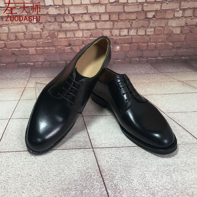 左大师固特异手工商务风正装皮鞋