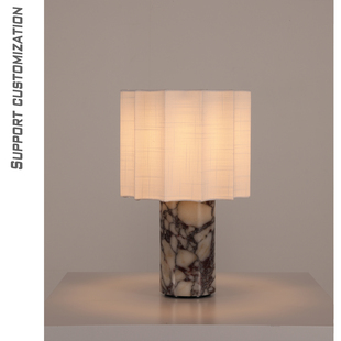北欧Valli大理石充电台灯现代简约设计师创意客厅卧室床头氛围灯