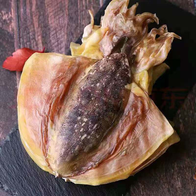 淡晒墨鱼干特级海鲜干货