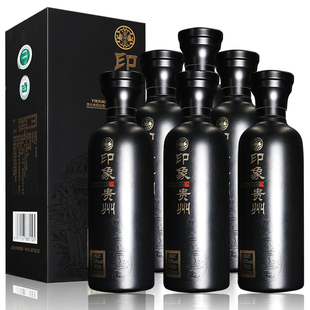 金园台酒印象贵州欣雅53度酱香型白酒500mlx6瓶原箱装 金园台酒业