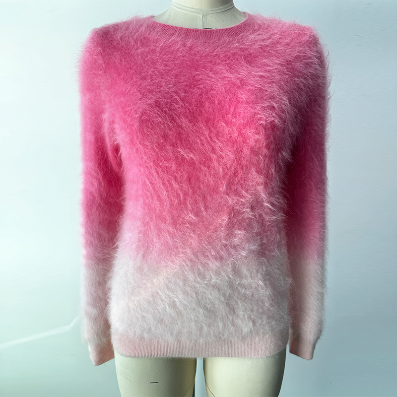 圆领德凯佳拉绒系列纯山羊绒衫