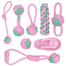 宠物玩具小狗狗磨牙洁齿绳结玩具中小型犬耐咬互动拔河防拆家玩具