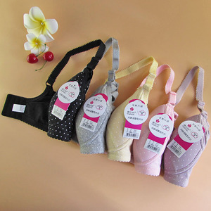 唐仙纳T907无磁无骨调整型纯棉透气内衣女无钢圈薄款少女文胸胸罩