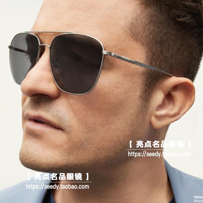 hugo boss墨镜男2021年飞行员式全框boss 1307/f/s
