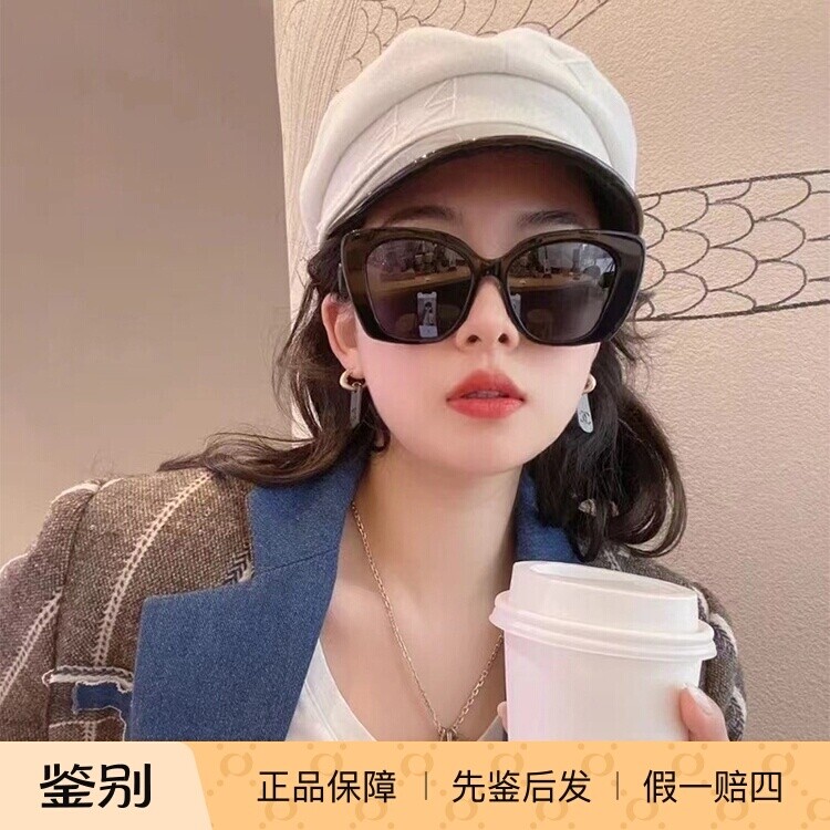 Chanel香奈儿墨镜女辛芷蕾同款新CH5422B大字母LOGO镜腿太阳眼镜
