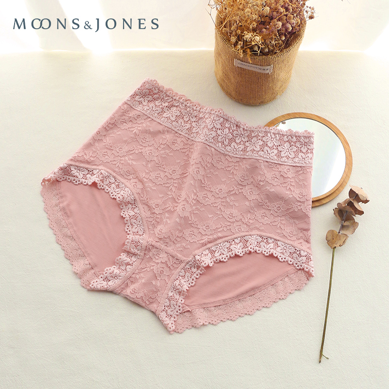 梦秀侨姿内裤女胖mm高腰性感蕾丝