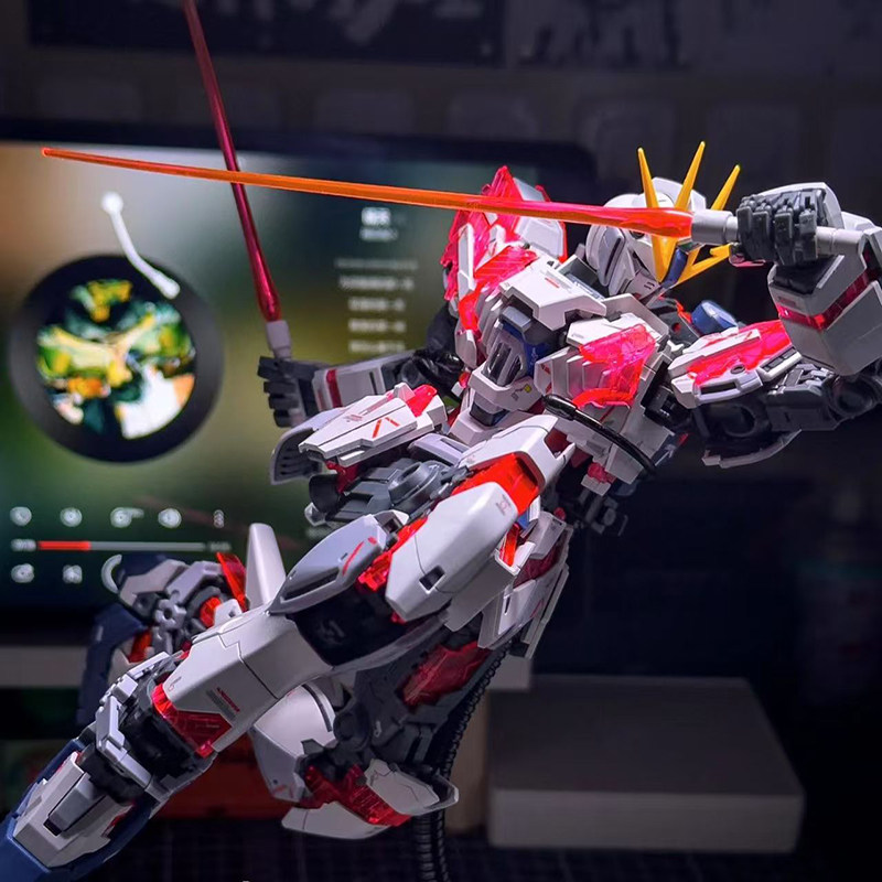星聚 HG 1/144 国产拼装模型 叙述高达 C装备 RX-9 NT高达 送水贴