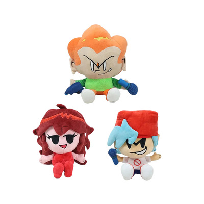 新品FNF Nene Pico Darnell plush周五夜放克毛绒玩偶周边公仔