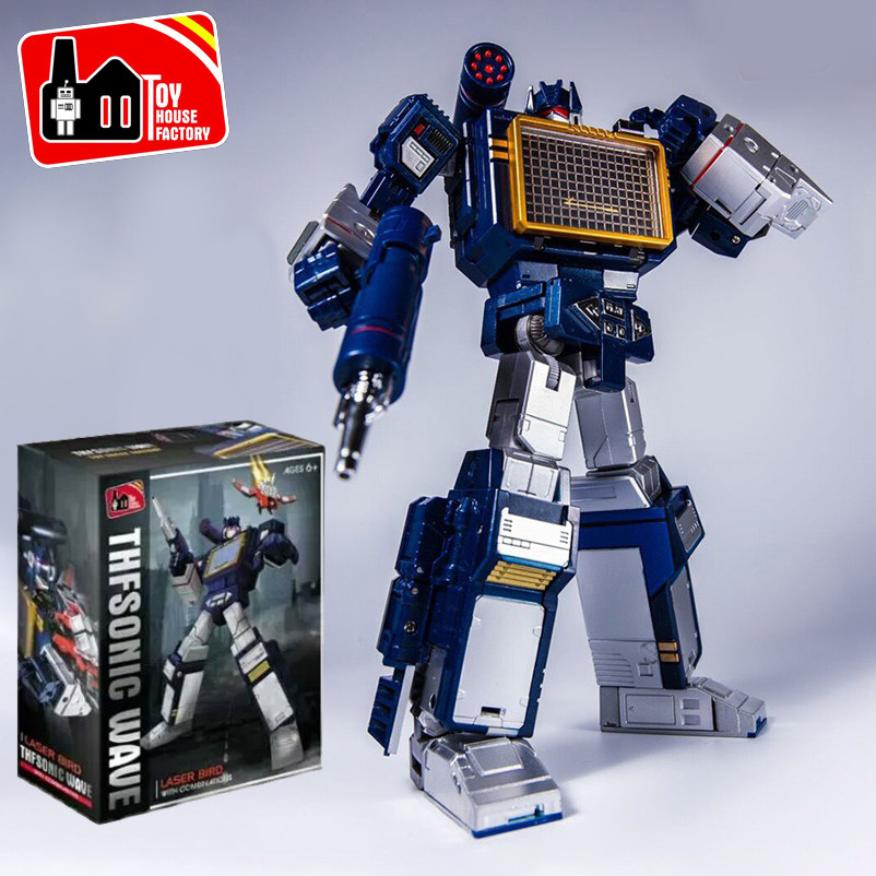 THF-01J可变形玩具 大师级MP-13声波6磁带激光鸟金刚机器狗蝙蝠