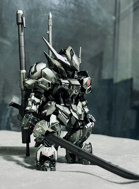 高高拼装模型国产MGSD巴巴托斯基地限定暗黑系铁血涂层配色电镀版