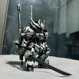 高高拼装模型国产MGSD巴巴托斯基地限定暗黑系铁血涂层配色电镀版