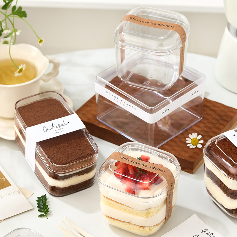 提拉米苏盒子蛋糕甜品包装盒