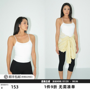 修身 WELLBOUTIQUE 含胸垫 Bra 显瘦小吊带 free细肩带工字背心