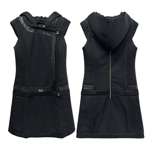 连衣裙 连帽无袖 外贸品牌｜Y2K机能工装 古早感复古vintage风格