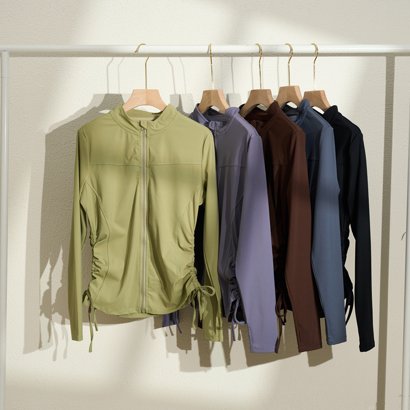 抽绳休闲显瘦大码运动外套