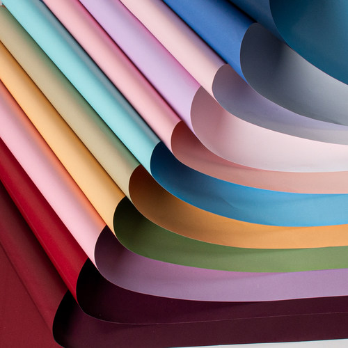 双色欧雅纸鲜花包装diy防水手工