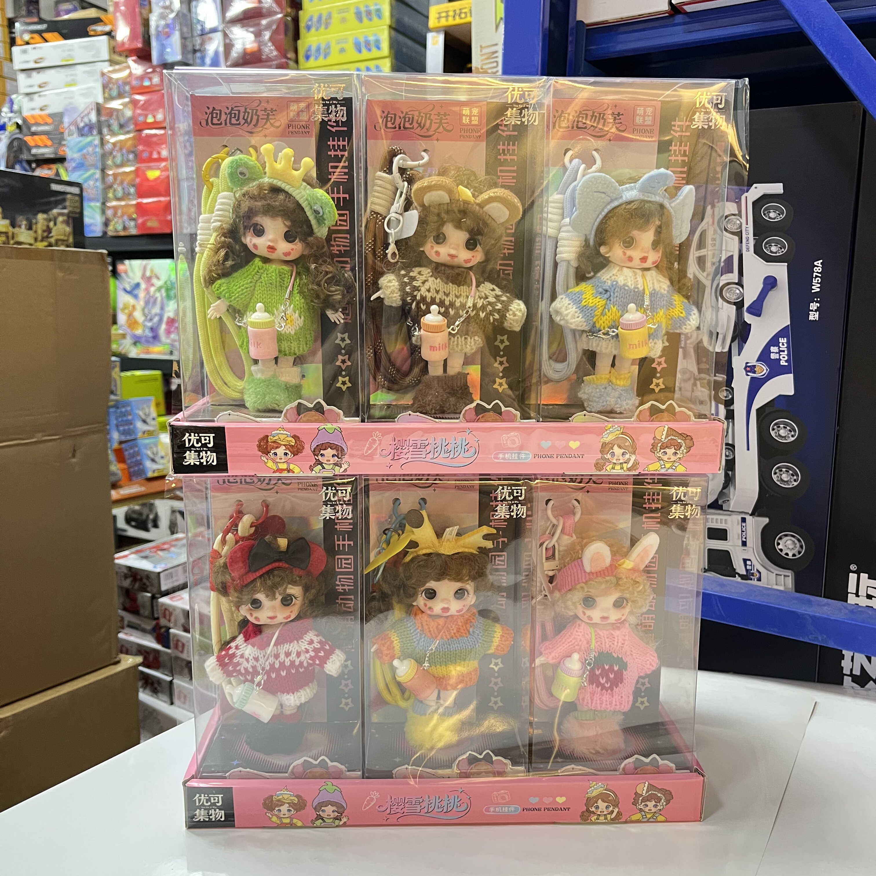 新款萝莉背包挂件洋娃娃公主玩偶挂饰女孩手机装饰可爱送礼物玩具
