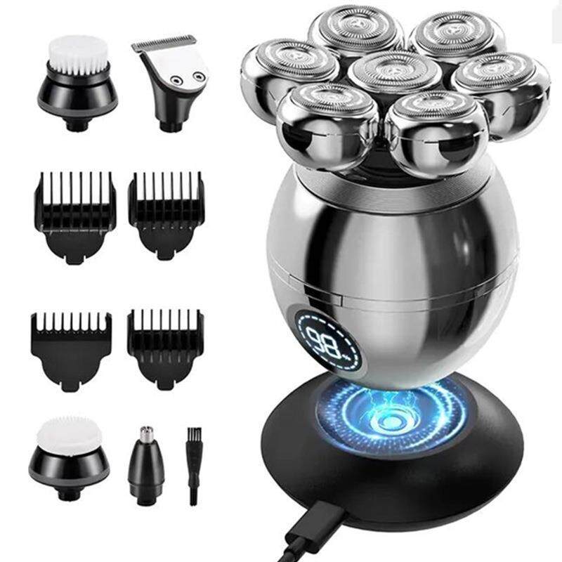 苏科剃光头理发智能男士刮光头七刀头电动剃须刀充电式刮胡刀