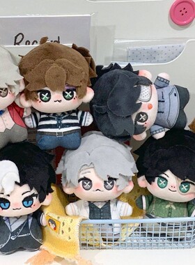 第五人格同人棉花娃娃入殓师勘探员作曲家10cm印花海星努努体