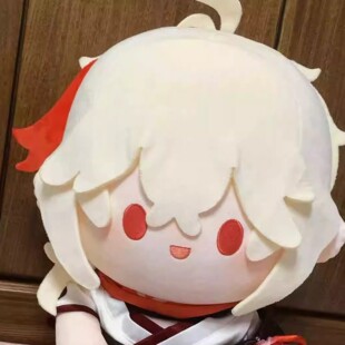 原神周边原创达达利亚钟离40cm棉花娃娃魈温迪散兵枫原万叶玩偶