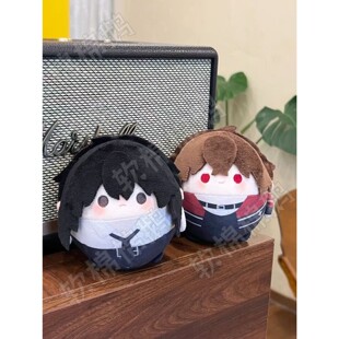 我在惊悚游戏里封神周边白柳牧四诚属性10cm蛋蛋棉花娃娃抱枕挂件