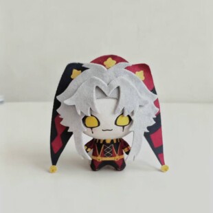 怪胎马戏团pierrot属性10cm猫猫嘴努努体棉花娃娃同人周边挂件