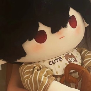 时空中的绘旅人娃娃艾因娃娃叶瑄40cm坐姿路辰棉花娃娃超司岚罗夏