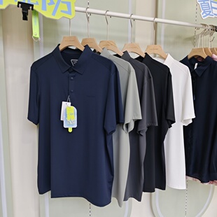 1男士 速干休闲T恤户外运动半袖 翻领POLO衫 短袖 凉感 夏季 她炽2633